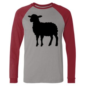 Long Sleeve Jersey Baseball Tee Thumbnail