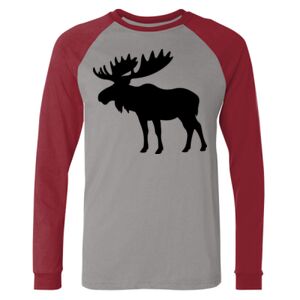Long Sleeve Jersey Baseball Tee Thumbnail