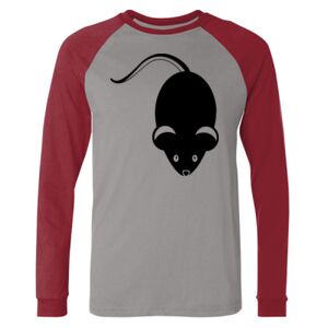 Long Sleeve Jersey Baseball Tee Thumbnail