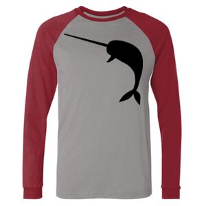 Long Sleeve Jersey Baseball Tee Thumbnail