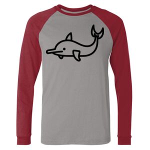 Long Sleeve Jersey Baseball Tee Thumbnail