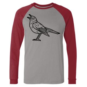 Long Sleeve Jersey Baseball Tee Thumbnail