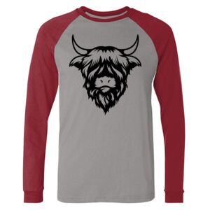 Long Sleeve Jersey Baseball Tee Thumbnail