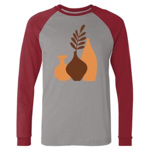 Long Sleeve Jersey Baseball Tee Thumbnail