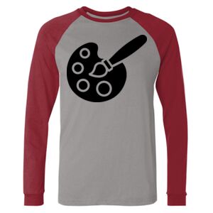 Long Sleeve Jersey Baseball Tee Thumbnail