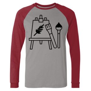 Long Sleeve Jersey Baseball Tee Thumbnail
