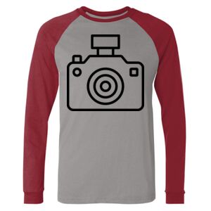 Long Sleeve Jersey Baseball Tee Thumbnail