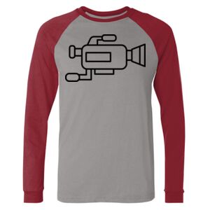 Long Sleeve Jersey Baseball Tee Thumbnail