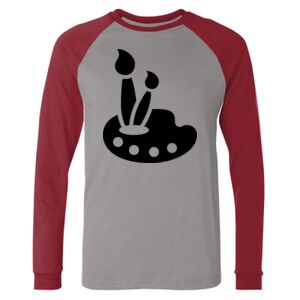 Long Sleeve Jersey Baseball Tee Thumbnail