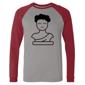 Long Sleeve Jersey Baseball Tee Thumbnail