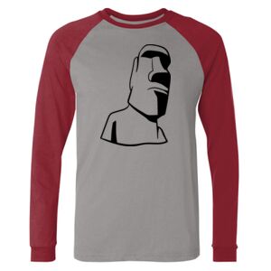 Long Sleeve Jersey Baseball Tee Thumbnail