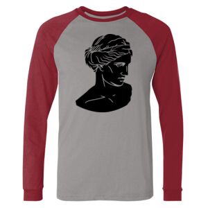 Long Sleeve Jersey Baseball Tee Thumbnail