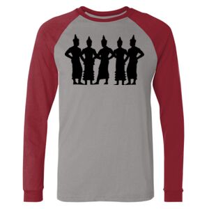 Long Sleeve Jersey Baseball Tee Thumbnail