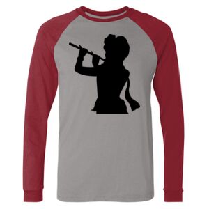 Long Sleeve Jersey Baseball Tee Thumbnail