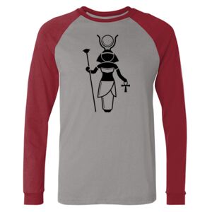 Long Sleeve Jersey Baseball Tee Thumbnail