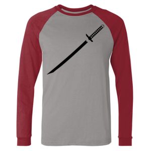 Long Sleeve Jersey Baseball Tee Thumbnail
