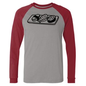 Long Sleeve Jersey Baseball Tee Thumbnail