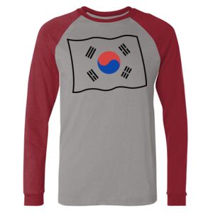 Long Sleeve Jersey Baseball Tee Thumbnail