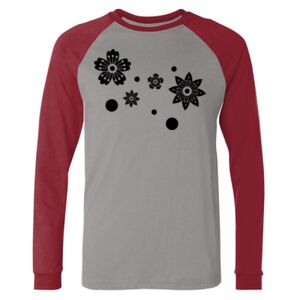 Long Sleeve Jersey Baseball Tee Thumbnail