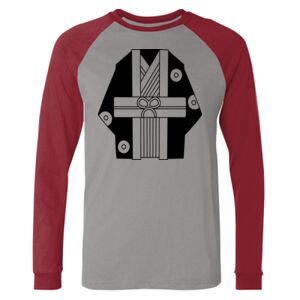 Long Sleeve Jersey Baseball Tee Thumbnail