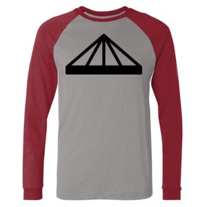 Long Sleeve Jersey Baseball Tee Thumbnail