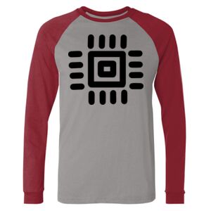 Long Sleeve Jersey Baseball Tee Thumbnail