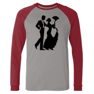 Long Sleeve Jersey Baseball Tee Thumbnail