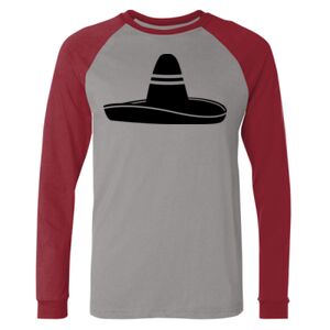 Long Sleeve Jersey Baseball Tee Thumbnail