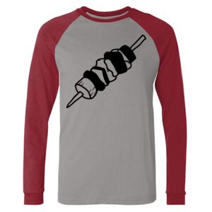 Long Sleeve Jersey Baseball Tee Thumbnail