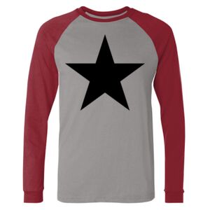 Long Sleeve Jersey Baseball Tee Thumbnail