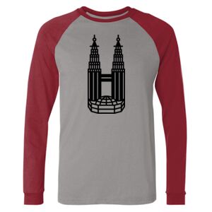 Long Sleeve Jersey Baseball Tee Thumbnail