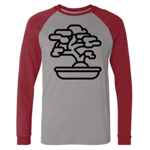 Long Sleeve Jersey Baseball Tee Thumbnail