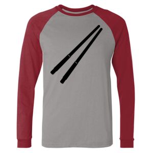 Long Sleeve Jersey Baseball Tee Thumbnail