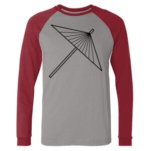 Long Sleeve Jersey Baseball Tee Thumbnail