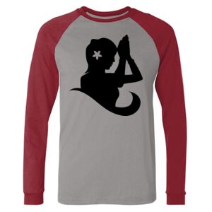 Long Sleeve Jersey Baseball Tee Thumbnail