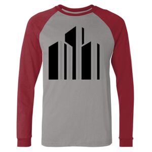 Long Sleeve Jersey Baseball Tee Thumbnail