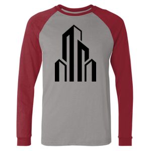 Long Sleeve Jersey Baseball Tee Thumbnail