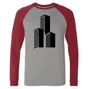 Long Sleeve Jersey Baseball Tee Thumbnail