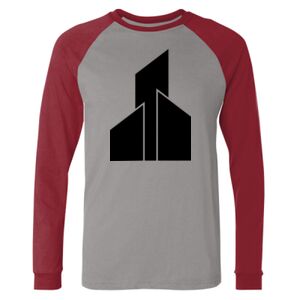 Long Sleeve Jersey Baseball Tee Thumbnail