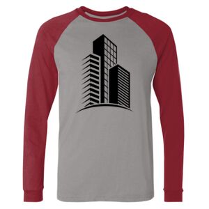 Long Sleeve Jersey Baseball Tee Thumbnail