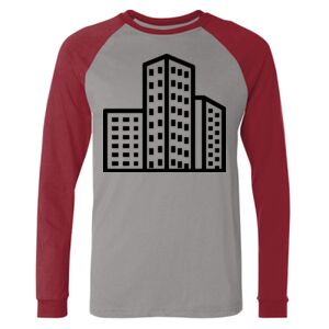 Long Sleeve Jersey Baseball Tee Thumbnail