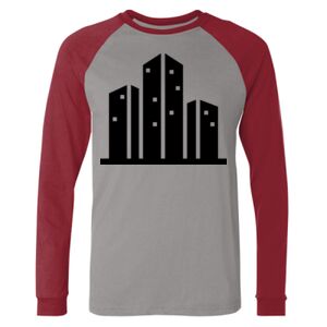 Long Sleeve Jersey Baseball Tee Thumbnail