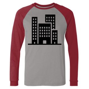 Long Sleeve Jersey Baseball Tee Thumbnail