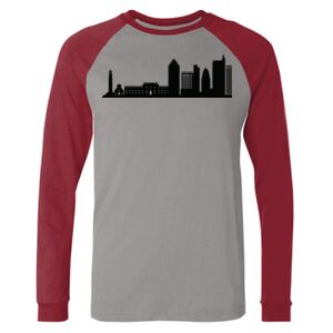 Long Sleeve Jersey Baseball Tee Thumbnail