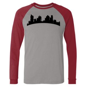 Long Sleeve Jersey Baseball Tee Thumbnail