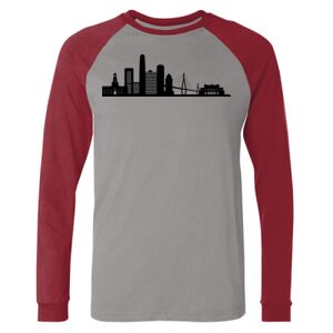 Long Sleeve Jersey Baseball Tee Thumbnail