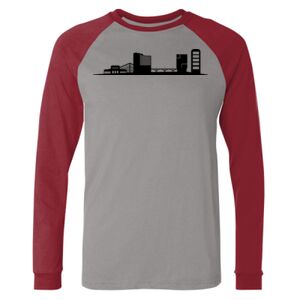 Long Sleeve Jersey Baseball Tee Thumbnail