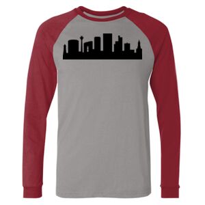 Long Sleeve Jersey Baseball Tee Thumbnail