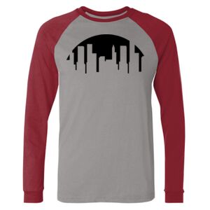 Long Sleeve Jersey Baseball Tee Thumbnail