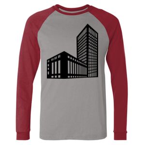 Long Sleeve Jersey Baseball Tee Thumbnail